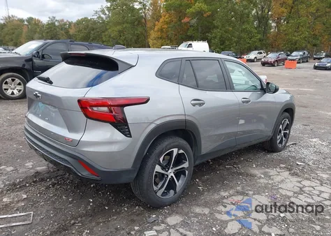 2025 Chevrolet Trax Fwd 1Rs из США, поврежденный, VIN KL77LGEP5SC164296